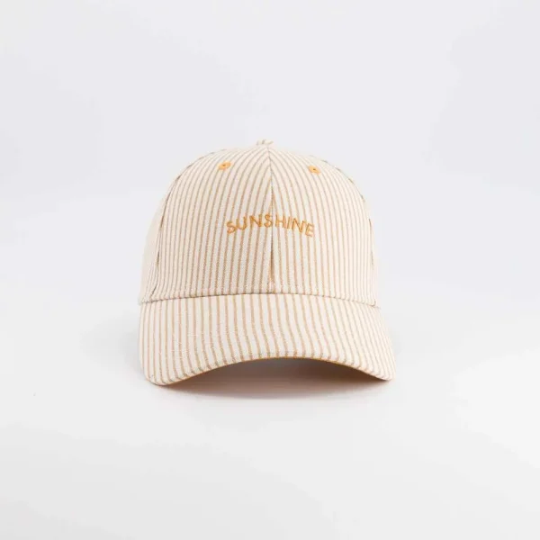 Casquette Marinière Moutarde Sunshine 3-6 ans