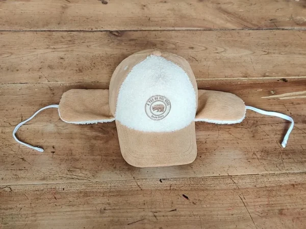 Casquette Velours/Sherpa avec caches oreilles 6 ans et plus