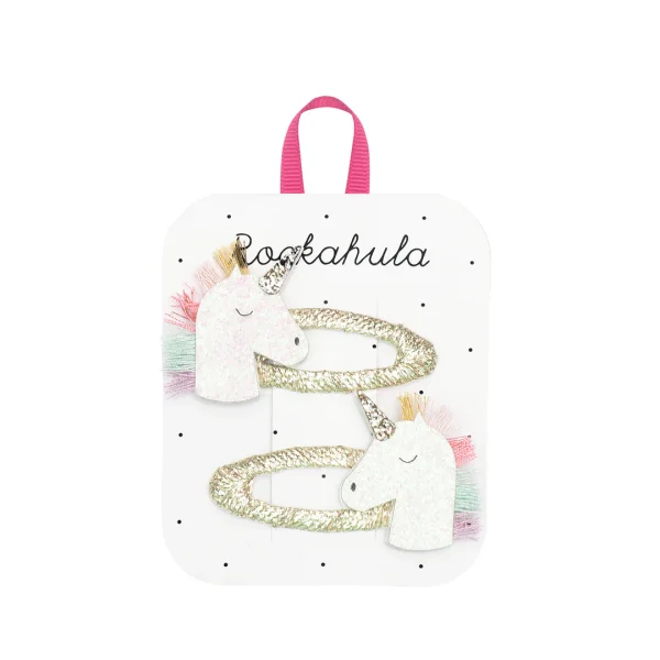 Ensemble barrettes Licorne