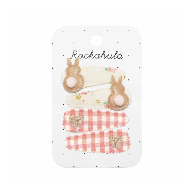 Ensemble Barrettes Lapin