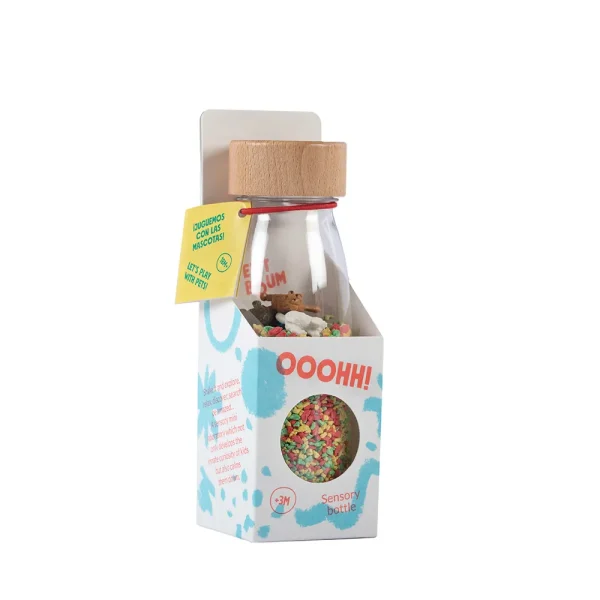 Bouteille sensorielle Animaux