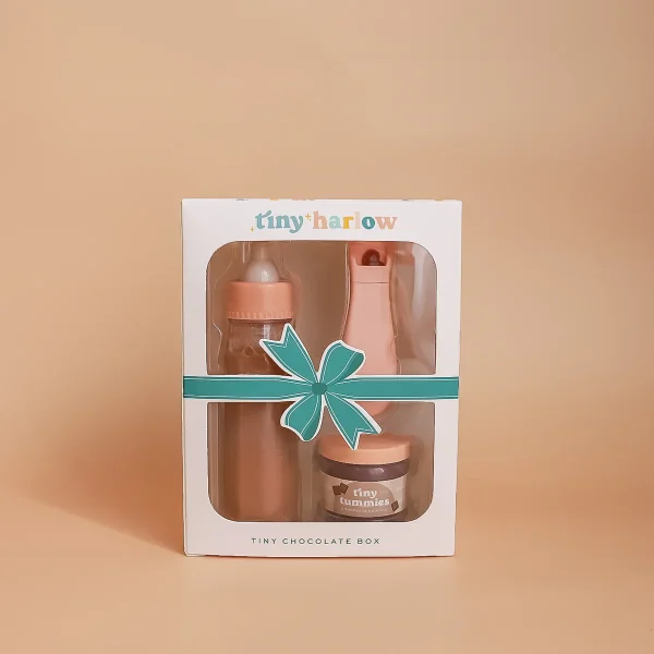 Coffret biberon / petit pot poupée chocolat - Image 2