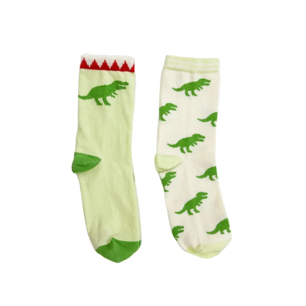 Ensemble 2 paires de chaussettes Dinosaures 6-8 ans - Image 2