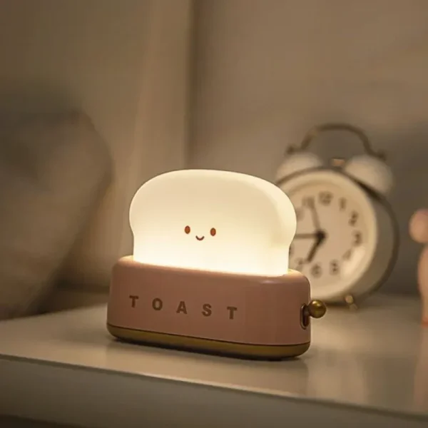 Veilleuse - Toaster rose - Image 2