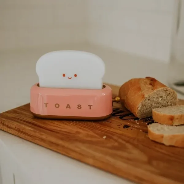 Veilleuse - Toaster rose