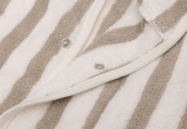 Peignoir 3-4 ans - Stripe Olive Green - Image 3