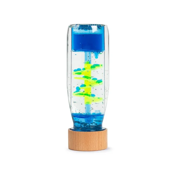 Bouteille sensorielle Spirale bleue - Image 2