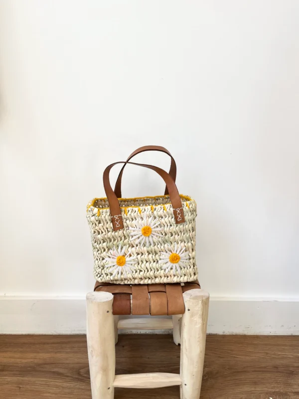 Panier artisanal - Marguerite - Image 2