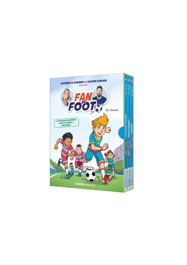 Coffret bibliothèque 1 - Fan de foot - Tome 1 à 3