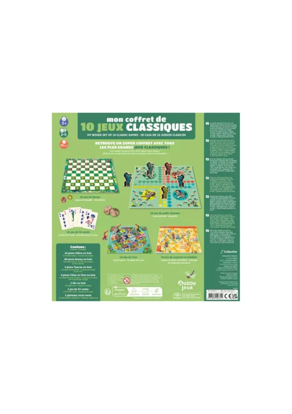 Mon coffret de 10 jeux classiques - Image 4