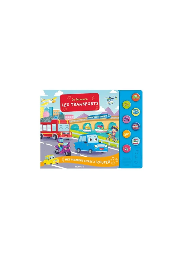 Mes premiers livres à écouter - Je découvre les Transports