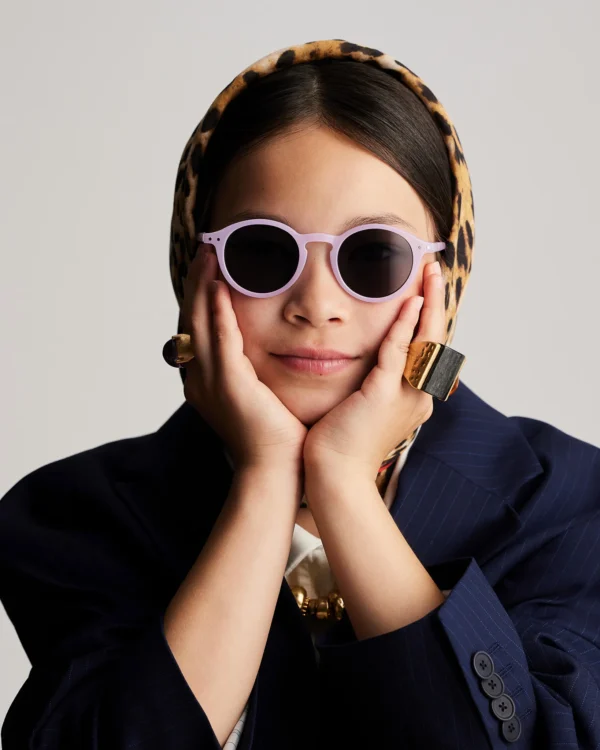 Lunettes de soleil Junior #d Lilac - Image 3