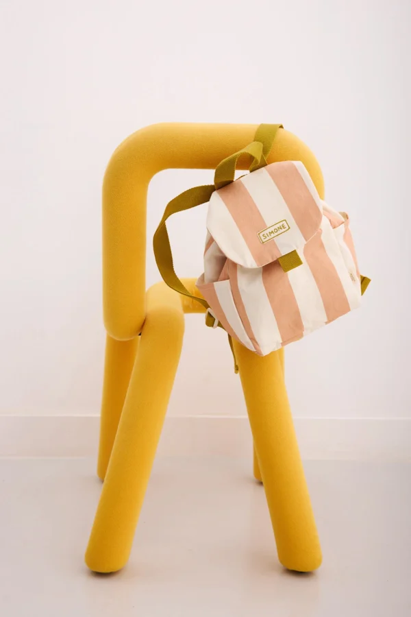 Sac à dos Paco Rayures Sorbet "Cool Kids" - Image 2