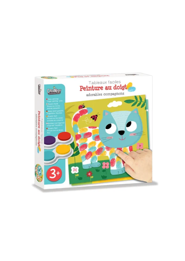 Peinture au doigt "Adorables compagnons"