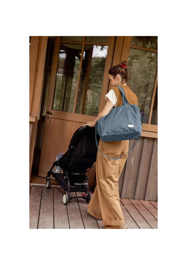Sac à langer Daily "Family" Bleu Souris - Image 3