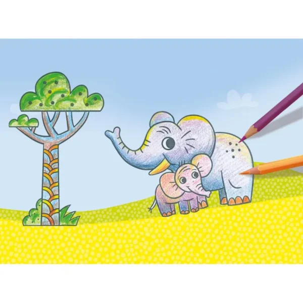 Personnage à tamponner "Ma petite savane" - Image 2