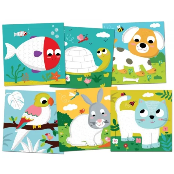 Peinture au doigt "Adorables compagnons" - Image 3