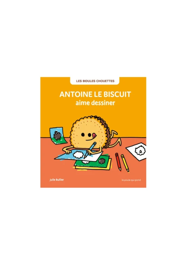 Antoine le biscuit aime dessiner
