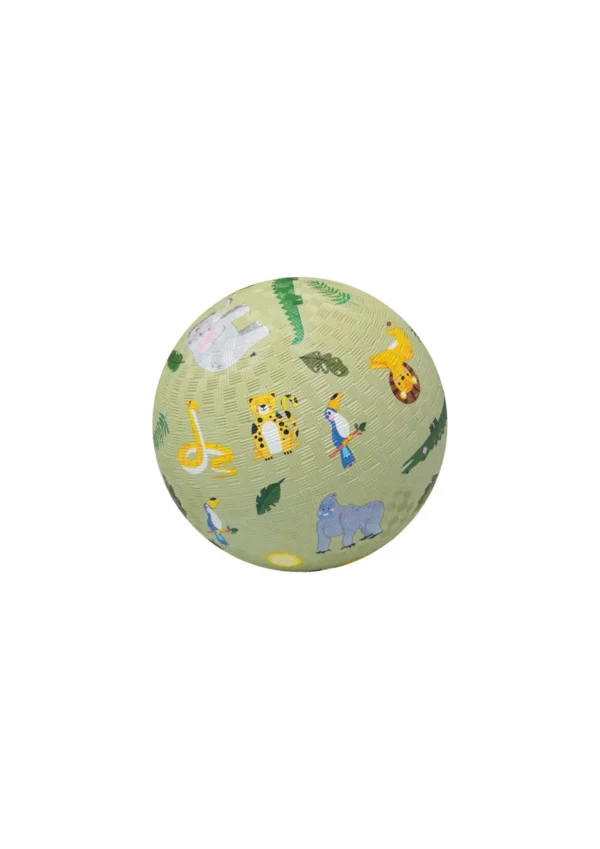 Ballon Jungle en caoutchouc 18 cm